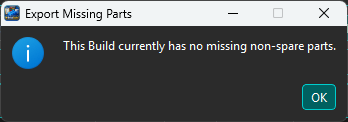 Build Missing Parts